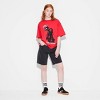 Women's Olivia Rodrigo Guts Short Sleeve Graphic Oversized T-Shirt - Red - 3 of 3