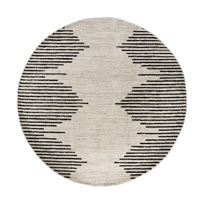 World Rug Gallery Bohemian Stripe Area Rug