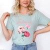 Simply Sage Market Women's Indiana Flower Colorful Short Sleeve Graphic Tee - 2 of 3