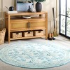 Martha Stewart Floral - MSRW182 - Indoor Power Loomed Machine Washable Skid-Resistant Rugs - 2 of 4