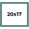 PosterPalooza | Simple Blue Picture Frame - UV Acrylic, Backing Board, Hanging Hardware Included - 2 of 4