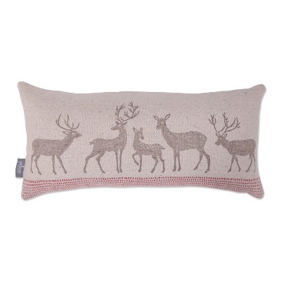 Woodland Throw Pillow Natural - Pillow Perfect