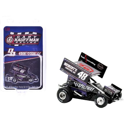 Winged Sprint Car #48 "Weikert's Livestock - Speedway Cars" Gary Kauffman Racing (2025) 1/50 Diecast Model Car by ACME