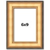 PosterPalooza | Photo Size Traditional Gold Picture Frame - UV Acrylic, Foam Board Backing, Hanging Hardware - 2 of 4