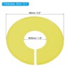 Unique Bargains Closet Clothing Rack Size Dividers Blank Labels Sorting Round Separator 12 Pcs - 2 of 3
