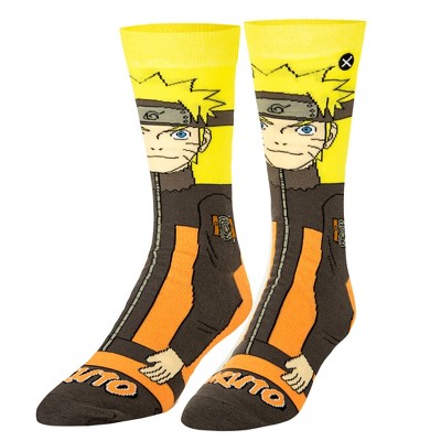 Odd Sox, Naruto 360, Funny Novelty Socks, Large