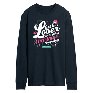 Men's - Mean Girls - Get In Loser Christmas Shopping Long Sleeve Graphic T-Shirt - 1 of 4