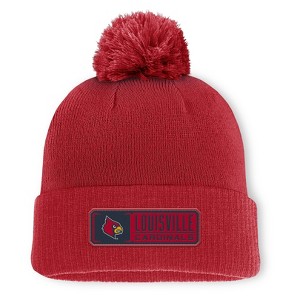 NCAA Louisville Cardinals Cuffed Pom Hat - 1 of 3