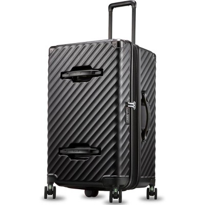 LUGGEX 28 Inch Trunk Luggage Spinner Wheels Blue