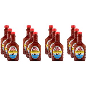 Log Cabin Sugar Free Syrup - Case of 12 - 12 FO - 1 of 2