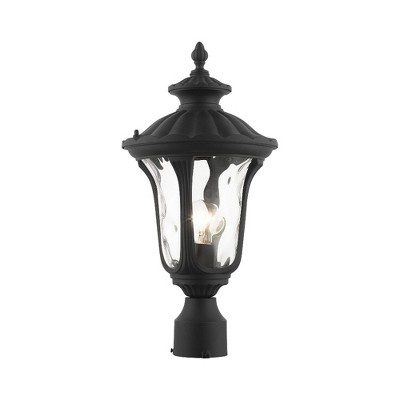 Livex Lighting Oxford 1 - Light Post Light in  Textured Black