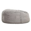CAVINAS Polyester Round Bean Bag Chair,Oversized Lazy Sofa Chair with Memory Foam,Modern Lounge Chair for Living Room - 4 of 4
