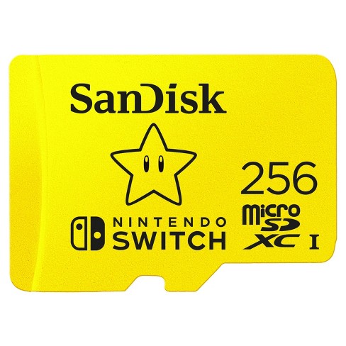 Sandisk 256gb Microsdxc Memory Card Licensed For Nintendo Switch Target