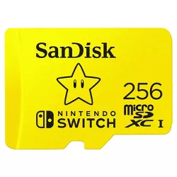 SanDisk 256GB microSDXC Memory Card, Licensed for Nintendo Switch