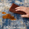 coucheta Washable Area Rug, Multi-size Abstract Soft Non-Shedding Low Pile Rubber Backed Non Slip Carpet, for Living Room, Bedroom, Dining Room - 4 of 4