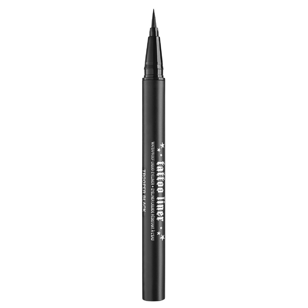 KVD Beauty Tattoo Liner Waterproof Liquid Eyeliner - Trooper Black - 0.55ml - Ulta Beauty