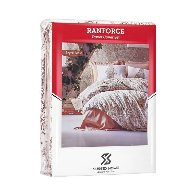 Sussexhome Bohemia Collection High Quality Cotton Set, 1 Duvet Cover, 1 Fitted Sheet and 2 Pillowcases, 5 of 8