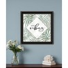 HomeRoots GOOD VIBES Black Framed Print Wall Art - 2 of 4