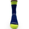 Minus33 Merino Wool All Season - Boot Wool Socks Mountain Heritage Blue High Visibility S - 2 of 3