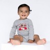 The Juniper Shop Valentine Kittens Baby Long Sleeve Bodysuit - 2 of 3