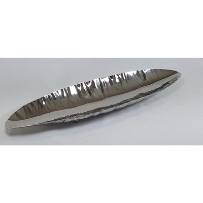 Jiallo  Medium Canoe Boat Tray, Stainless Steel