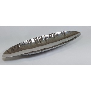 Jiallo  Medium Canoe Boat Tray, Stainless Steel - 1 of 3