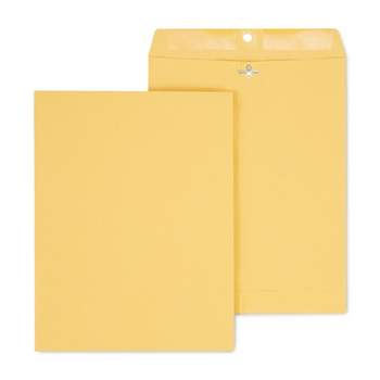 Staples Clasp & Moistenable Glue Catalog Envelopes 10"L x 13"H Brown 12/PK 19005/594413