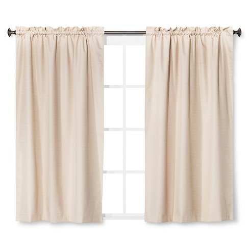 Braxton Thermaback Light Blocking Curtain Panel Khaki (42