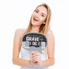 Big Dot of Happiness Funny Graveyard Tombstones - Halloween Party Photo Booth Props Kit - 10 Piece - 2 of 4