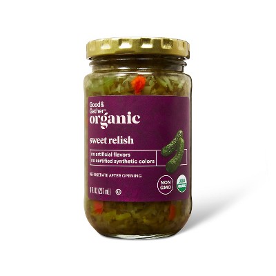 Organic Sweet Relish - 8oz - Good &#38; Gather&#8482;