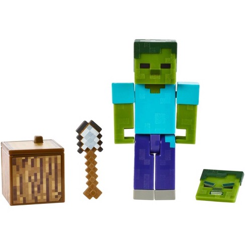 Minecraft - Peluche Zombie 23 cm - Figurine-Discount