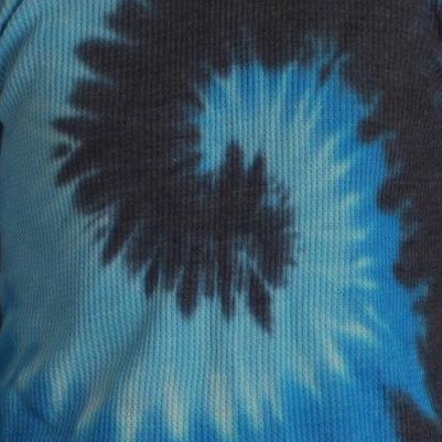 tie dye blue swirl - men