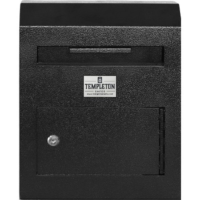 Templeton Safes Wall Mounted Depository Mailbox Drop Safe and Suggestion Box, Keyed Lock