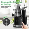 Aeitto 3.3" Wide Feed Chute Juicers Slow Masticating Juicer Machine with High Juice, Masticating Juicer for Fruits and Vegetables - 3 of 4