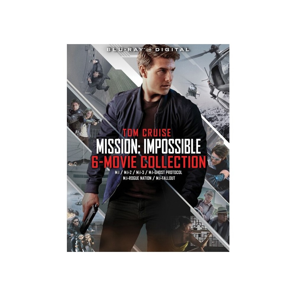 UPC 032429312624 product image for Mission: Impossible 6-Movie Collection (Blu-ray + Digital) | upcitemdb.com