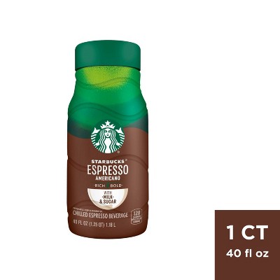 New Starbucks Caffè Americano with milk, Product News