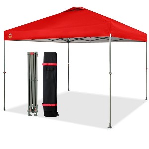 10x10 Recreational Centerlok Canopy - Infinite Leg, Ball-Joint Feet, 150D - CLIA100B - 1 of 4