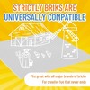 Strictly Briks Large Classic Stackable Baseplates | For Building Bricks, Bases for Tables, Mats, and More - 1 Piece, 10x10 Inches - 4 of 4