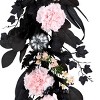 6' Pretty Morbid Pink Carnation Halloween Garland - National Tree Company - 3 of 3