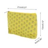Unique Bargains convenient Rectangle Flat Dots Makeup Bag 1 Pc - 2 of 4