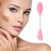 Unique Bargains Soft Knife-shaped Facial Mask Brush 2 Pcs - 2 of 4