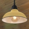 JONATHAN Y Jasper Farmhouse Industrial Indoor/Outdoor Iron LED Pendant - 2 of 4