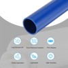 Unique Bargains High Impact Water Plumb Cable Sleeve PVC Rigid Round Pipes 20" Length - 3 of 4