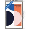 Trends International Reinders: Bauhaus - Roundings Framed Wall Poster Prints Barnwood Framed Version 22.375" x 34" - 3 of 4