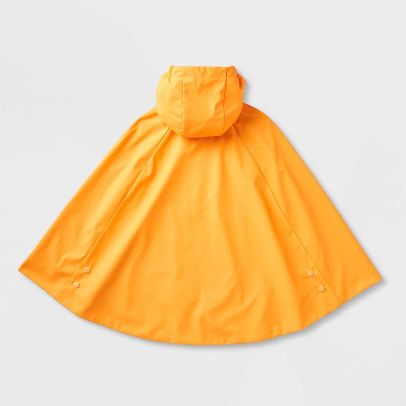 Kids' Adaptive Rain Coat - Cat & Jack™ Yellow, 3 of 6