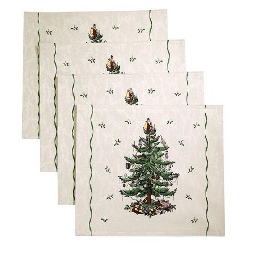 Avanti Spode Tree Green  Placemats Set of 4 - 1 of 1