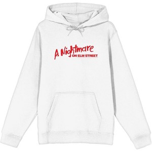 A Nightmare On Elm Street Logo Adult Long Sleeve Hoodie - 1 of 2