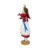 Dee Harvey 9.5 Inch Faye's Flying Flags Patriotic Figurine American Flag Crown Figurines - 2 of 3