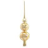Sbk Gifts Holiday 15.0" Champagne Swirl Tree Topper Christmas Elegance Twist Gold  -  Tree Toppers
