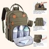 BabbleRoo Diaper Bag Backpack for Stylish Parents, Spacious Baby Bag, Versatile Baby Diaper Bag - 4 of 4